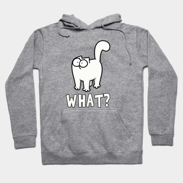 Cute SIMONS Cat What Funny Hoodie by devanpm